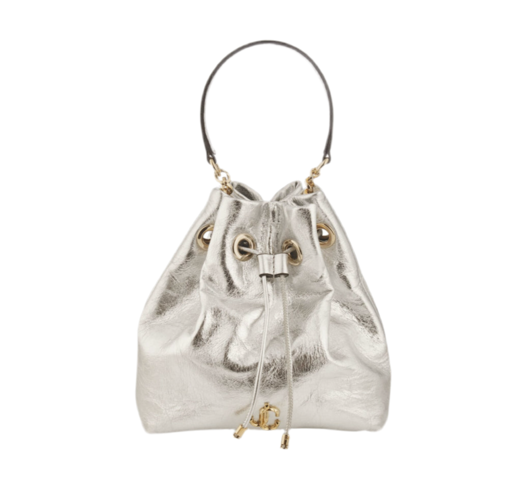 JIMMY CHOO METALLIC BAG