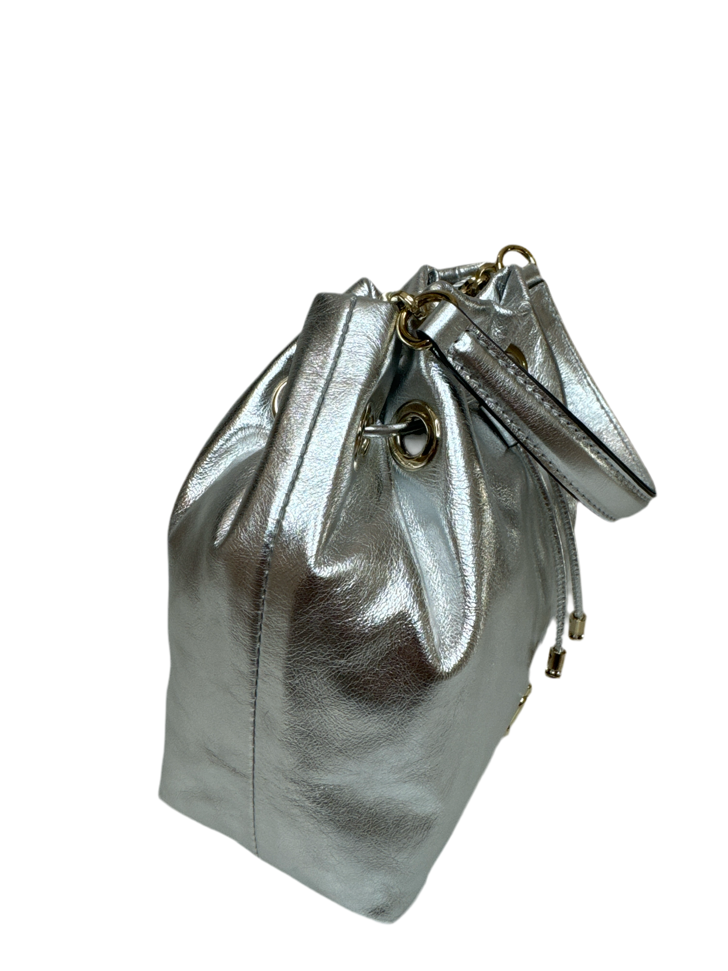 JIMMY CHOO METALLIC BAG