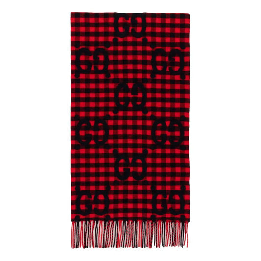 GUCCI RED SCARF